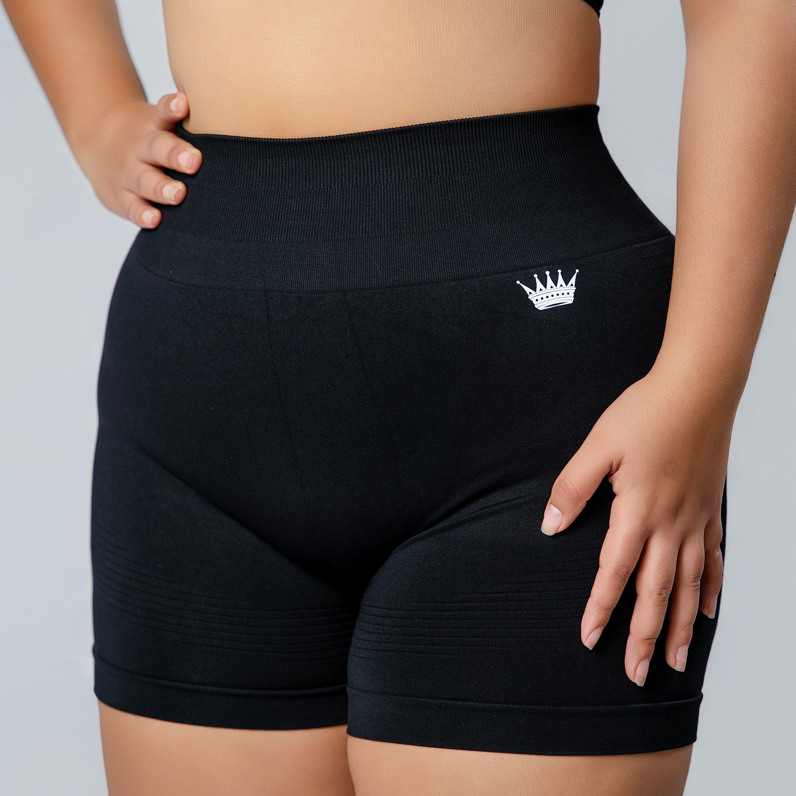 Black Women's Active Shorts