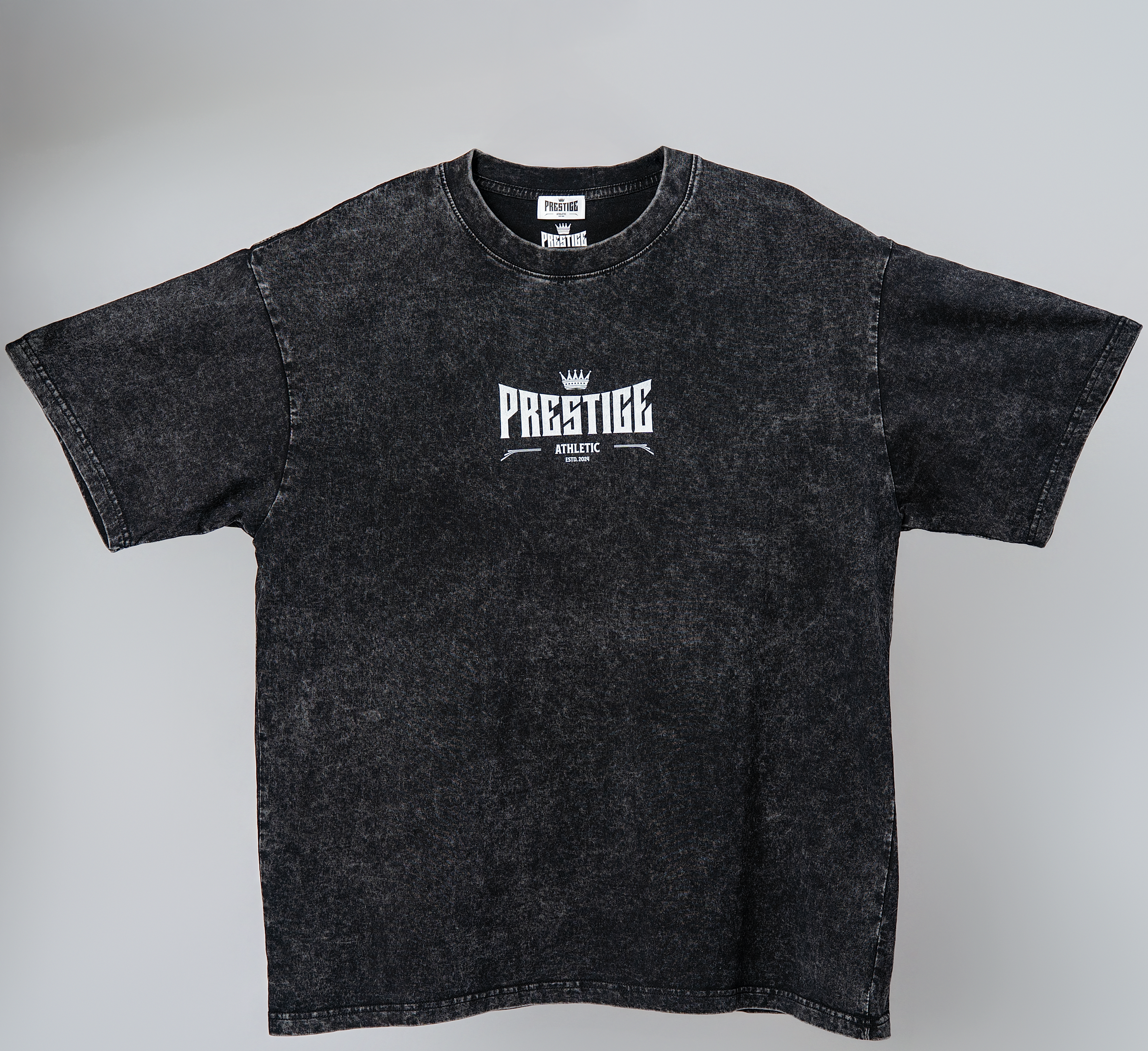 Oversized Charcoal Washed Tee