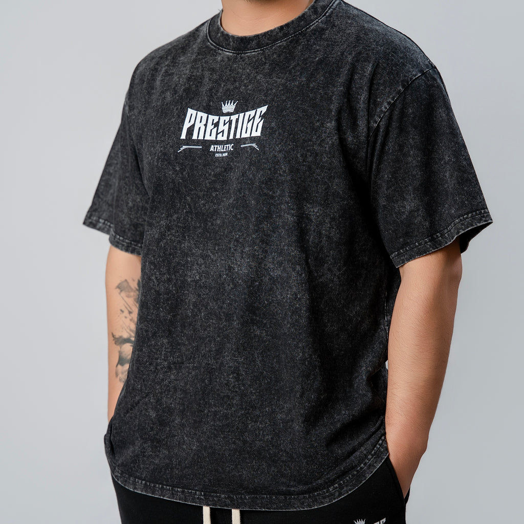 Oversized Charcoal Washed Tee