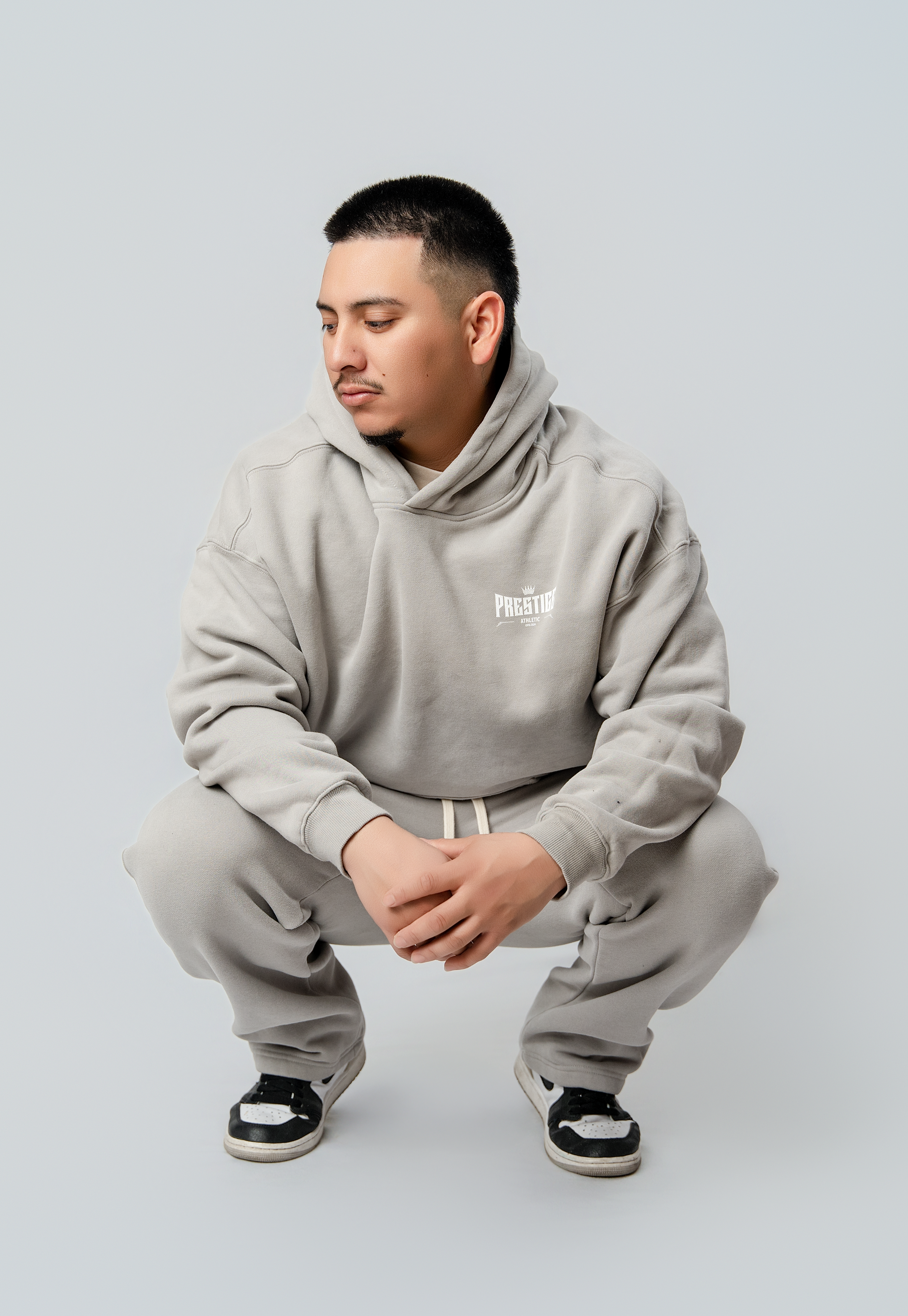 Gray Pullover Hoodie